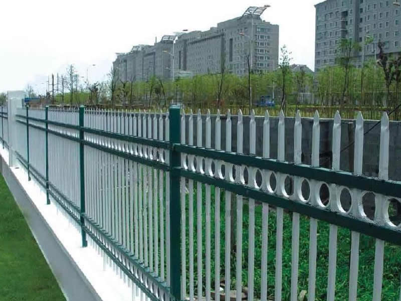 Garden Zinc Steel Security Fence