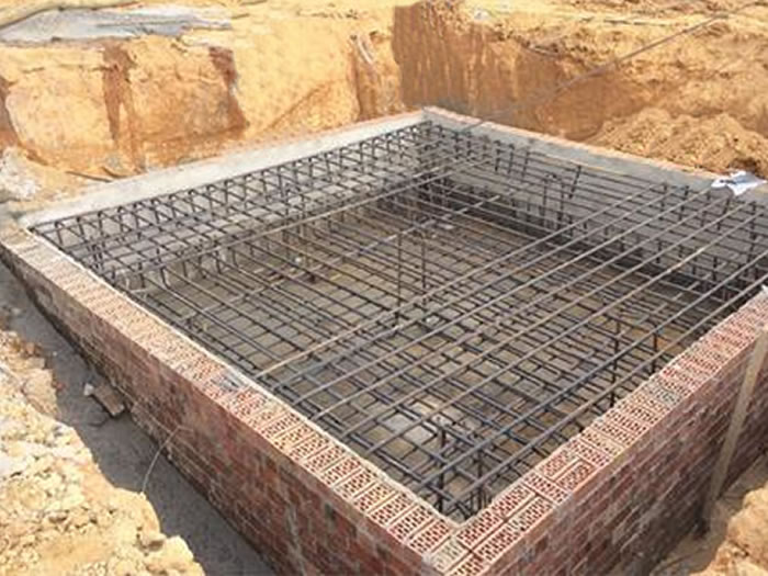 Concrete Reinforcing Mesh of Welded Steel Grid, Non Galvanized Black Finish