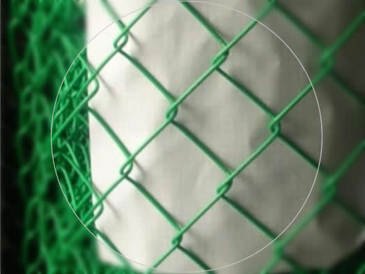 Galvanized Plastic Coating Mesh, Residential Fence